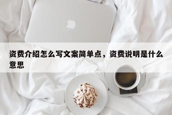 资费介绍怎么写文案简单点,资费说明是什么意思