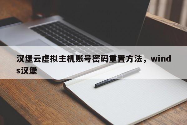 汉堡云虚拟主机账号密码重置方法,winds汉堡
