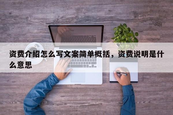 资费介绍怎么写文案简单概括,资费说明是什么意思